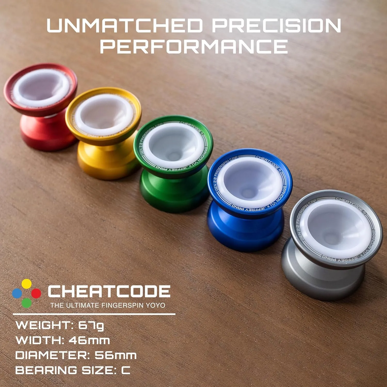 - Adults & Children's Toys by Offset journal repertoire Yoyo Cheatcode Yoyo by Brandon Vu - Unresponsive for Kids, Teens, Adults - Ultimate Fingerspin Pro - Level Up Your Professional Skills & Tricks 