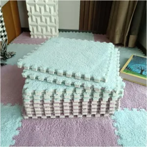 - Anti-Slip devote Soft Foam Rug Tiles - 12x12inch Area Mats Foam Floor Mat Set of 10 - Plush Interlocking Puzzle Playmat for Home Gym 