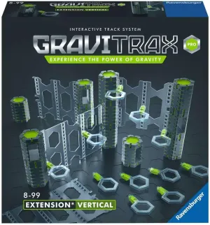 | Compatible with All GraviTrax Systems | teacup Gift for Kids Age 8  Ravensburger GraviTrax PRO Vertical Expansion Set - Advanced Marble Run STEM Toy | Encourages Experimentation and Creativity 