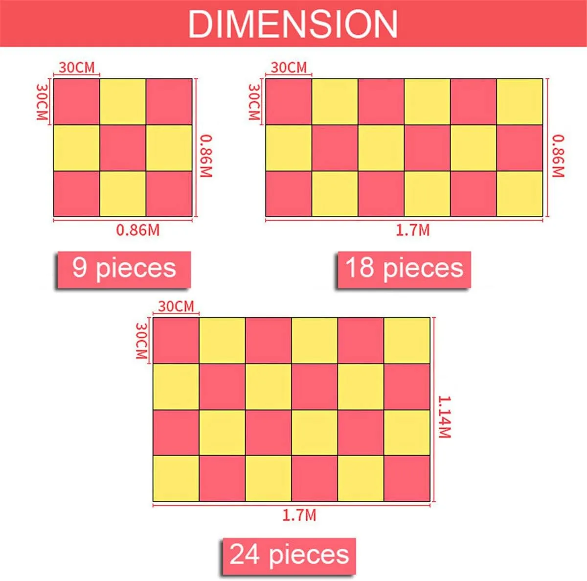 11.8 Inch Kids EVA Foam Play Mat$ Puzzle Exercise Mat Interlocking Floor Tiles for Protective & Nursery sturdiness (Black Coffee Beige$9 Tiles) 11.8 x 