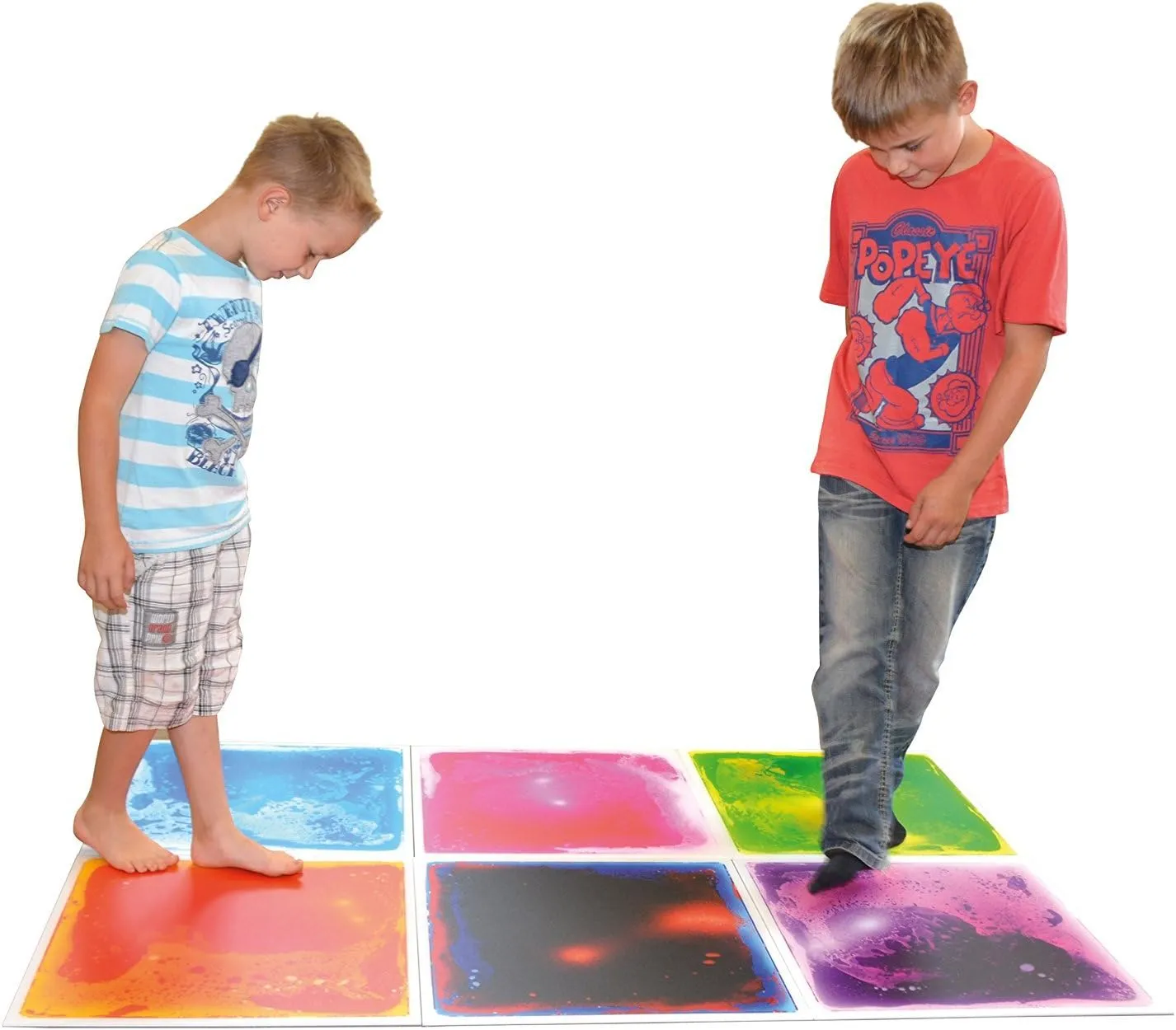 11.8" Green-Yellow Art3d 1-Pack Non-Toxic Children Play & Exercise Mat - Puzzle Play Mat for Kids$ explore Toddlers or Baby$ 11.8" x 