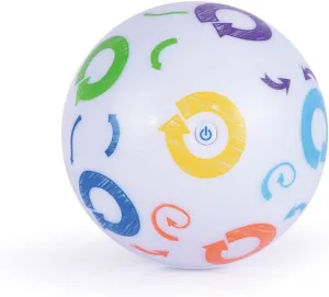 11cm Diameter (CPA Toy Group weird skip 786T00746) Fun Moves Ball - Encourages Crawling - Built-in Light - 