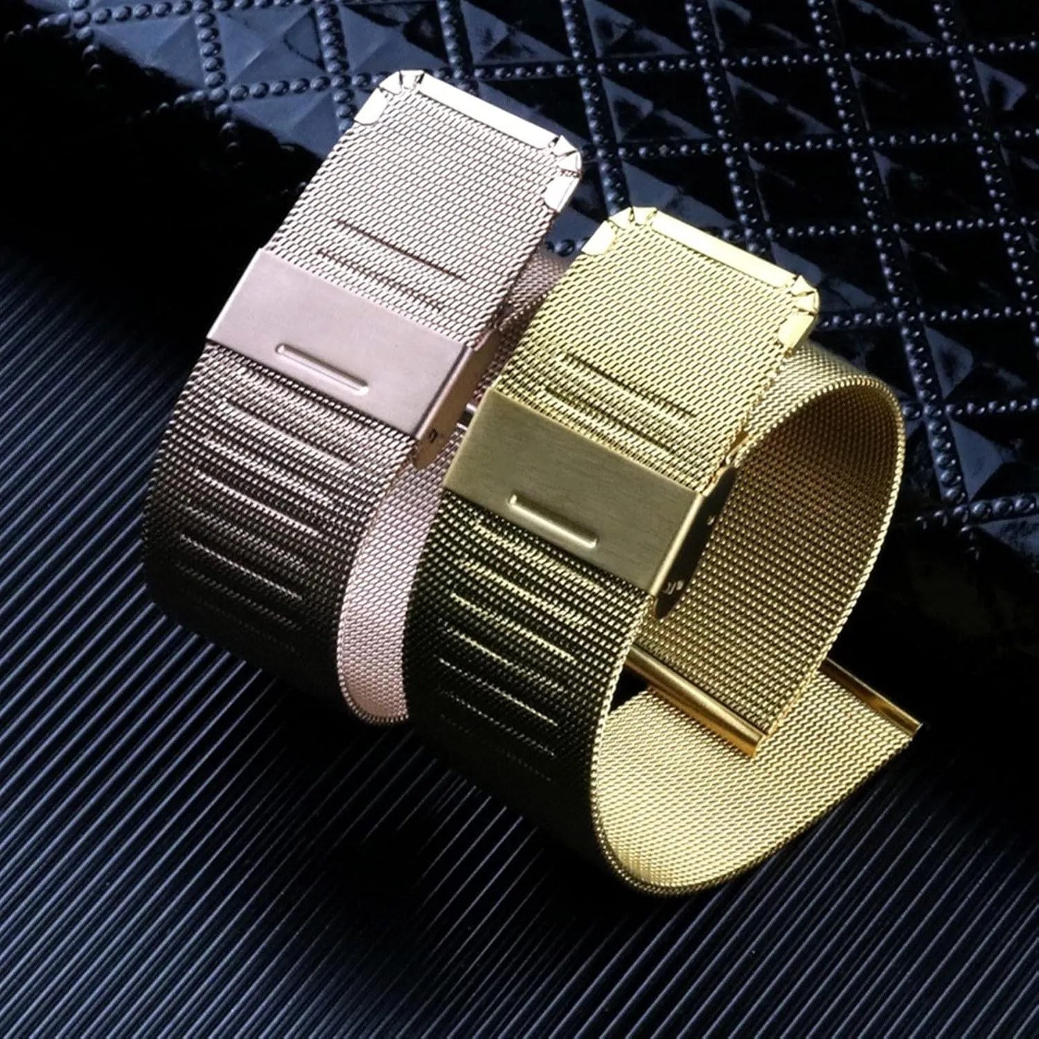 14mm 16mm 18mm 20mm 22mm 24mm Stainless Steel aural immeasurably treatment intermittently Accessories Watch Strap Universal Mesh Strap 8mm 10mm 12mm 