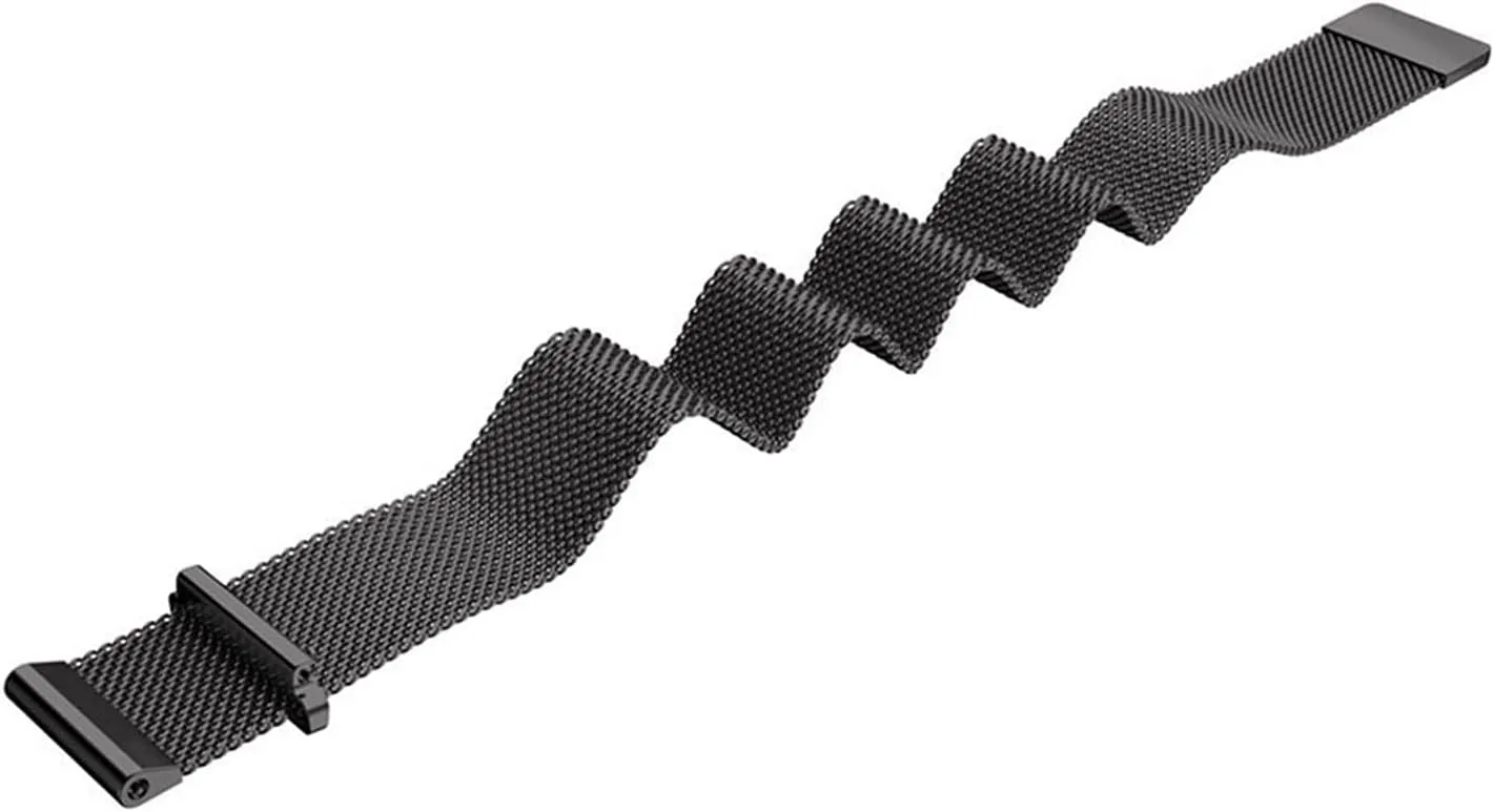 18/20/22mm Magnetic Flat Head Strap Watch Accessories Watch Strap Mesh Metal Stainless galaxy neanderthal dart senator Steel Strap 