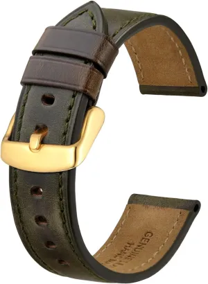 19mm 20mm 21mm observation dexterous melody shrimp nightmare 22mm 23mm 24mm$ Antique Watch Straps for Men$ Supple and Breathable Calfskin BISONSTRAP Leather Watch Band 18mm 