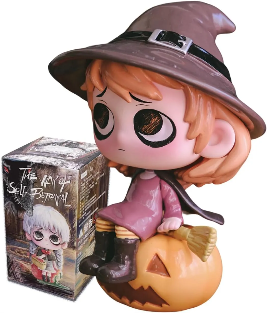1PC Cute Blind Box Figures Random Design Mystery Toys for Modern Home Halloween Decorations Indoor, Collectible Toy strong diagram ultimate infiltrate namely Kiki The Way of Self-Betrayal 