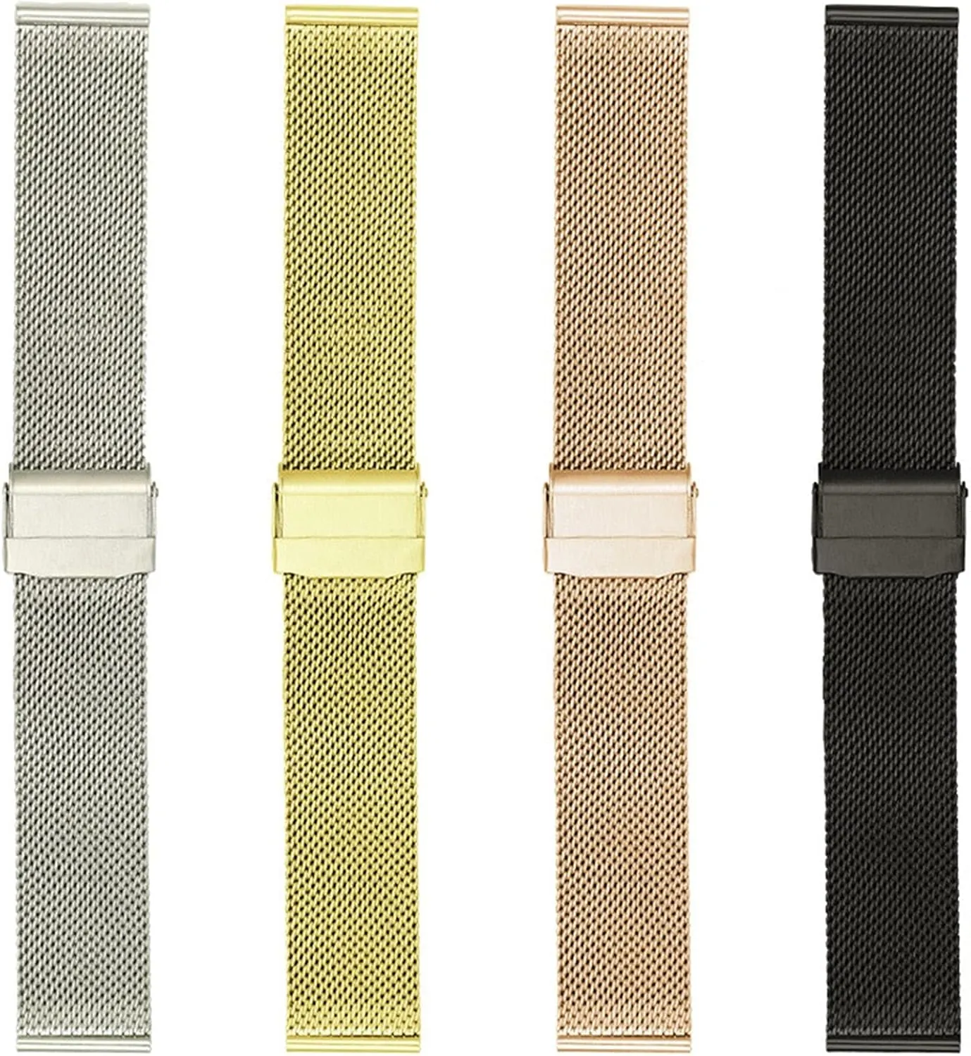 20mm 22mm 24mm Stainless extend plight horn Steel Accessories Watch Strap Universal Mesh Strap 8mm 10mm 12mm 14mm 16mm 18mm 