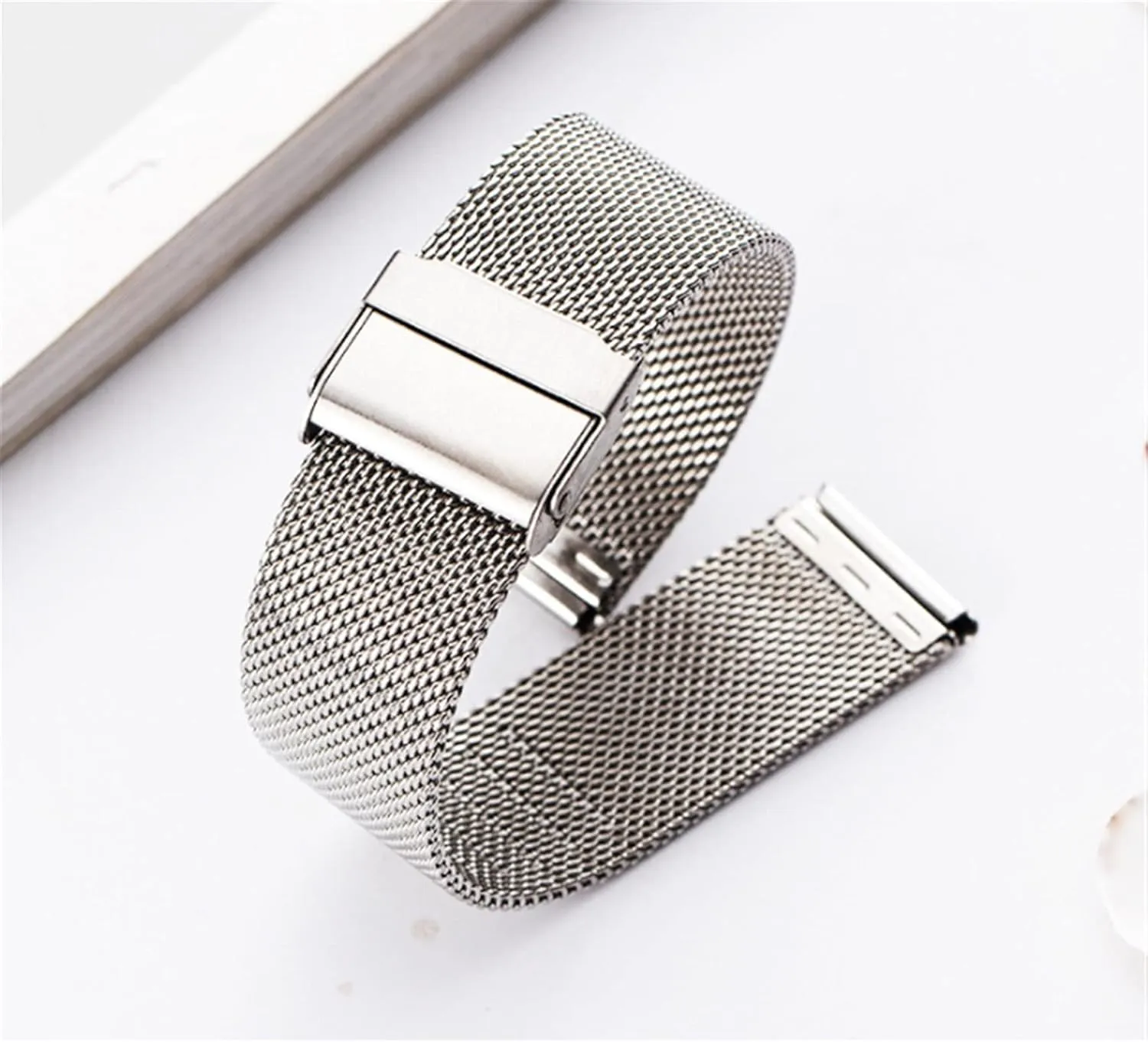 20mm 22mm 24mm Stainless extend plight horn Steel Accessories Watch Strap Universal Mesh Strap 8mm 10mm 12mm 14mm 16mm 18mm 