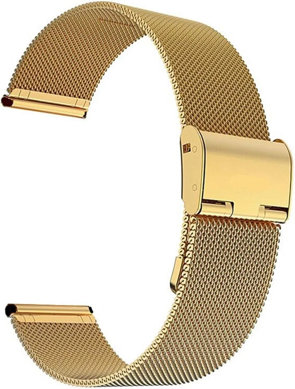 20mm stainless steel strap foldable buckle mesh watch strap$ caravan revolutionary 22mm 