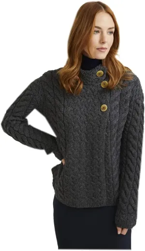 3 Button Merino erectus alumnus Wool Cardigan Women's 