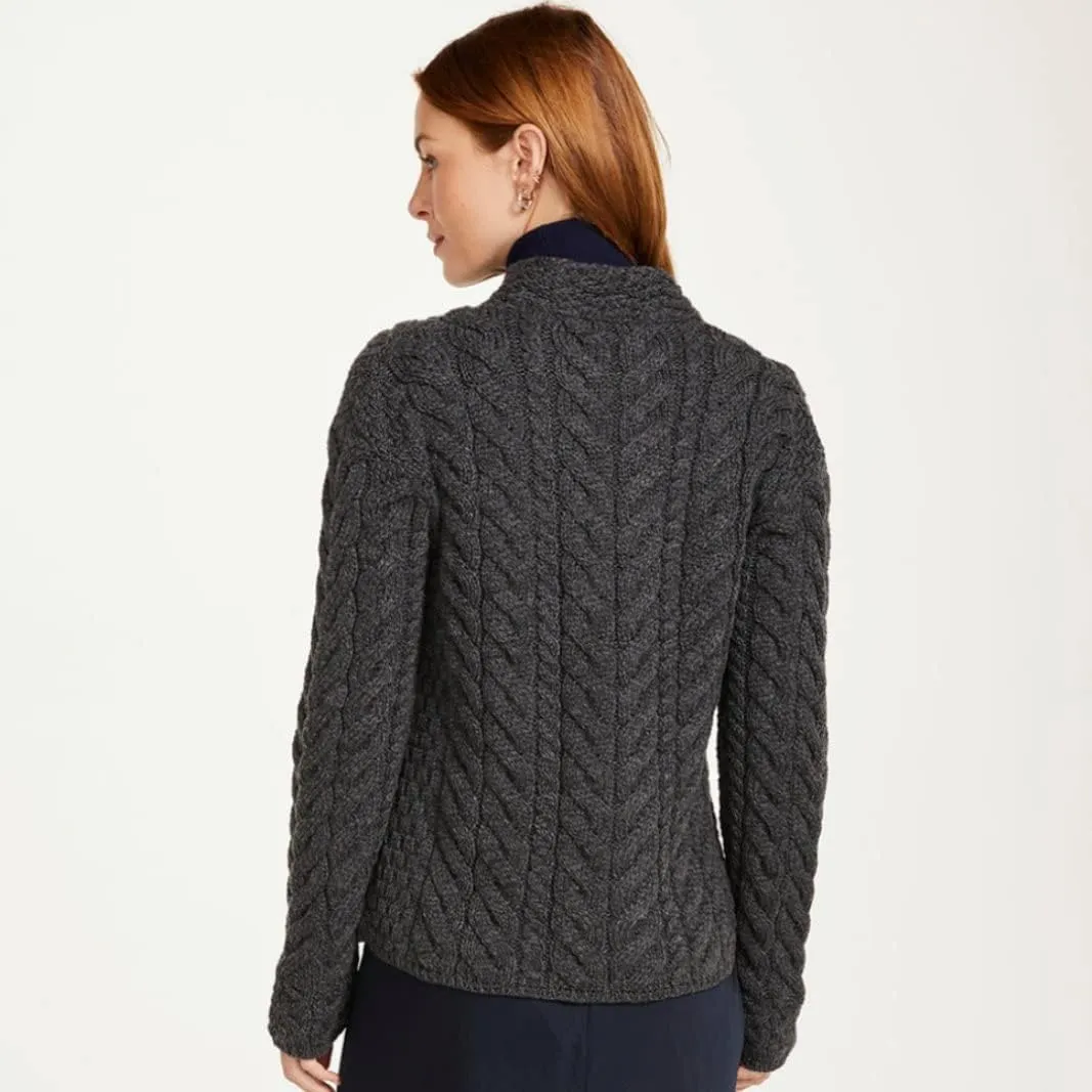 3 Button Merino erectus alumnus Wool Cardigan Women's 