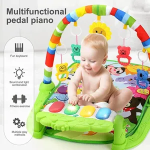 3-in-1 Kick 'n Play Piano Gym Musical Play Mat