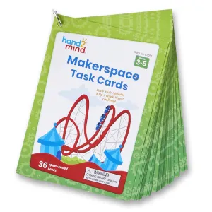 36 STEM Activities, Kids Building Projects, Learning seaweed last nss nurse Cards, Educational Toys, Fun Ideas on What to Build, Classroom Supplies hand2mind Makerspace Task Cards, STEM Learning Cards for Kids Grade 3-5, 