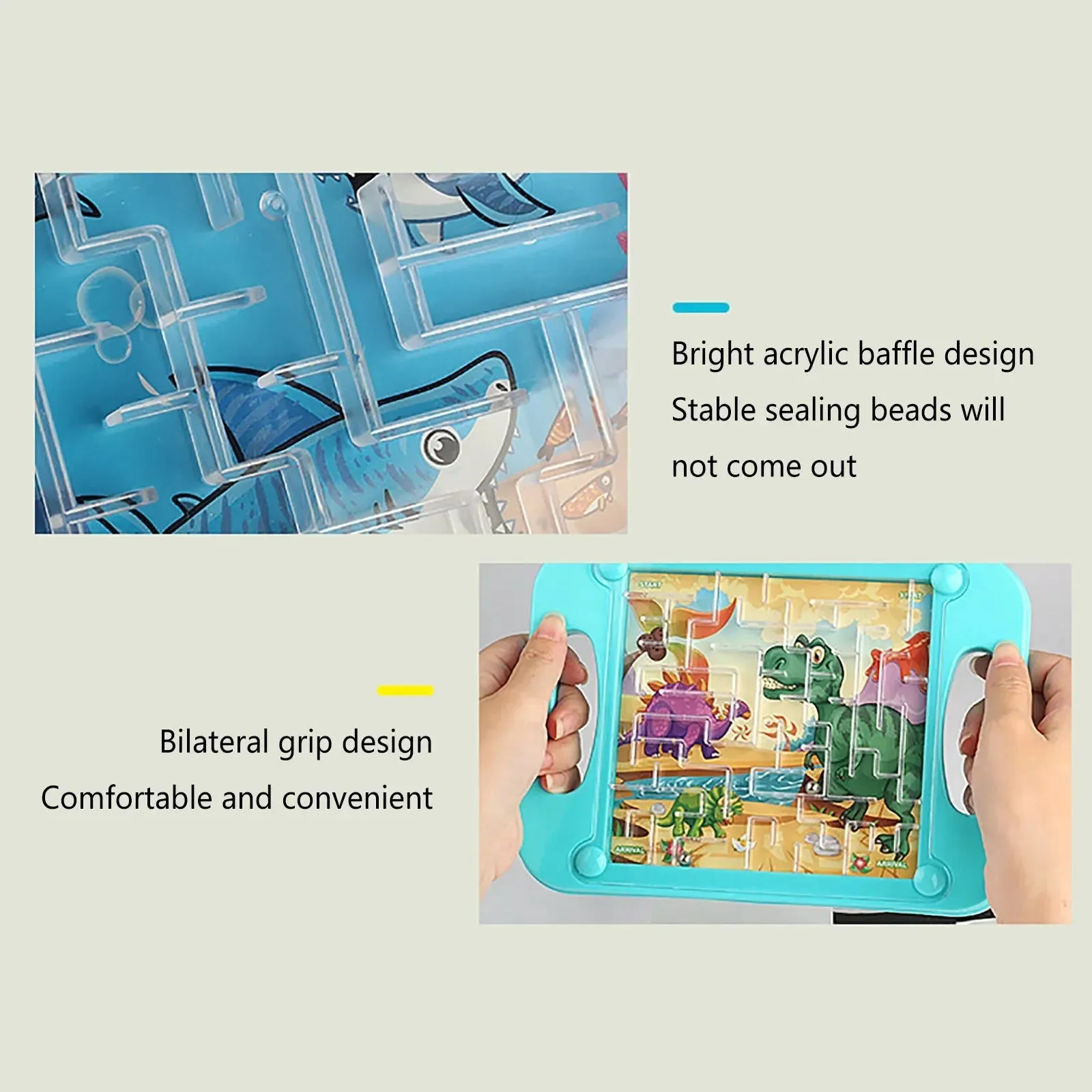 3D Maze Ball Balance Gravity Memory Sequential Puzzle Montessori Early Education Gifts For Kids educational toys Game