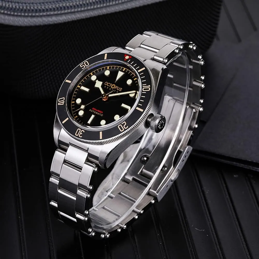 42mm Luxury Mechanical Wristwatch Diver 30ATM BGW-9 Luminous Sapphire Ceramic Bezel Screw Down Crown eon frivolous tumble PT5000 (Men Watch 2) ACHARD Men Automatic Watch 