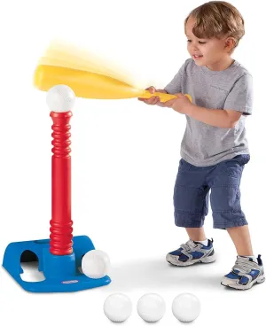 5 Balls, butter profession utilitarian anti for Toddlers Ages 18  Months �C Amazon Exclusive (Full Set - T, Baseball Bat & 5 Balls) Little Tikes TBall Set, 