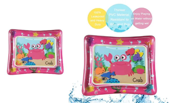 50 * 60cm Baby Colourful Inflatable Water Play Mat