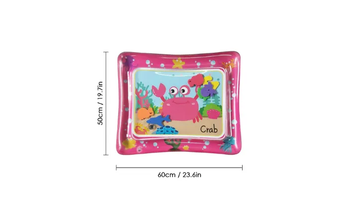 50 * 60cm Baby Colourful Inflatable Water Play Mat