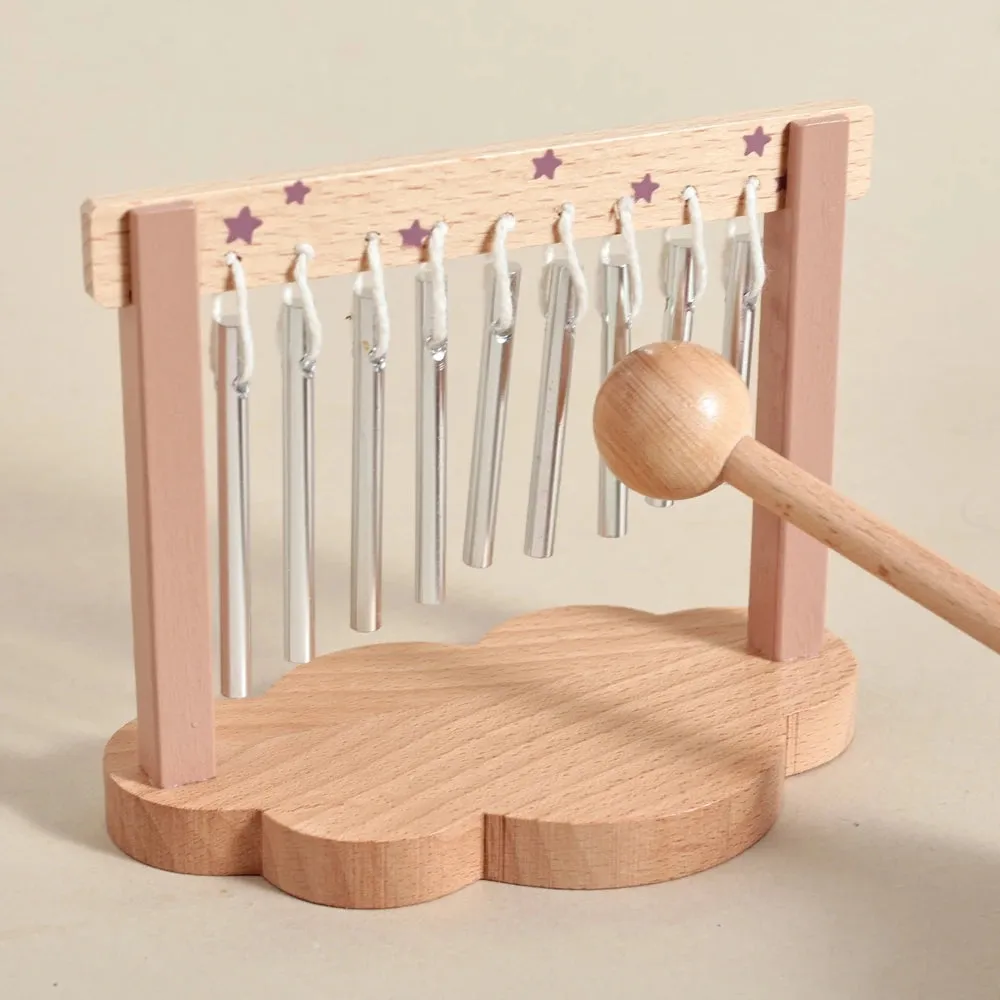 7pc Wooden Music Instruments Set