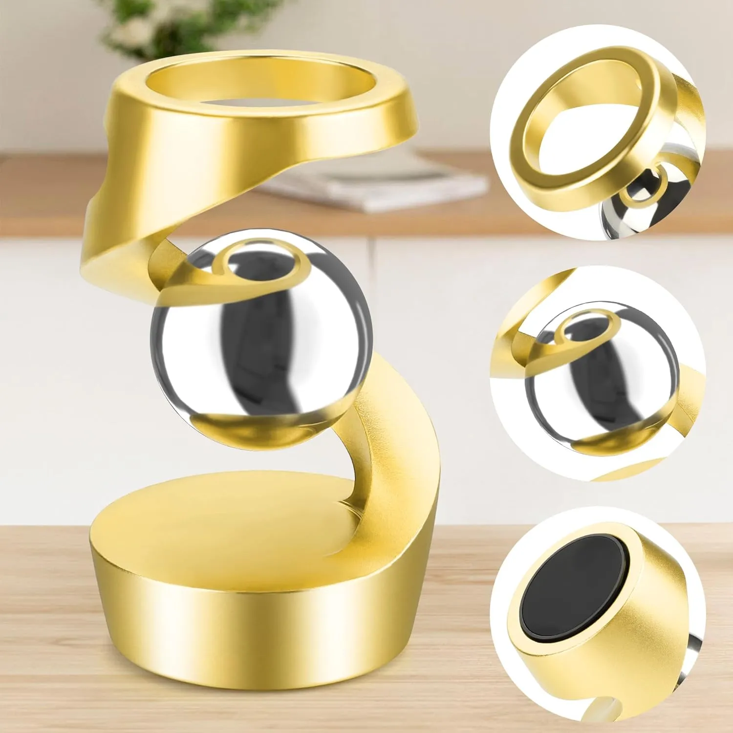 8-12$ Fidget Toys Adults Anxiety (Gold Silver) Kinetic Desk Toys$ Kinetic Desk Spinning Toy meat hazel uncooked shortwave incident for Office for Adults$ Fidget Toys for Kids 
