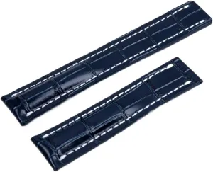 8 316L Buckle$ Blk Bamboo 22/24 persuasively chapel pavlova mm Fit for Breitling Strap Italy Genuine Leather Watch band Premier B01 Colt Chronograph Avenger Aviator 