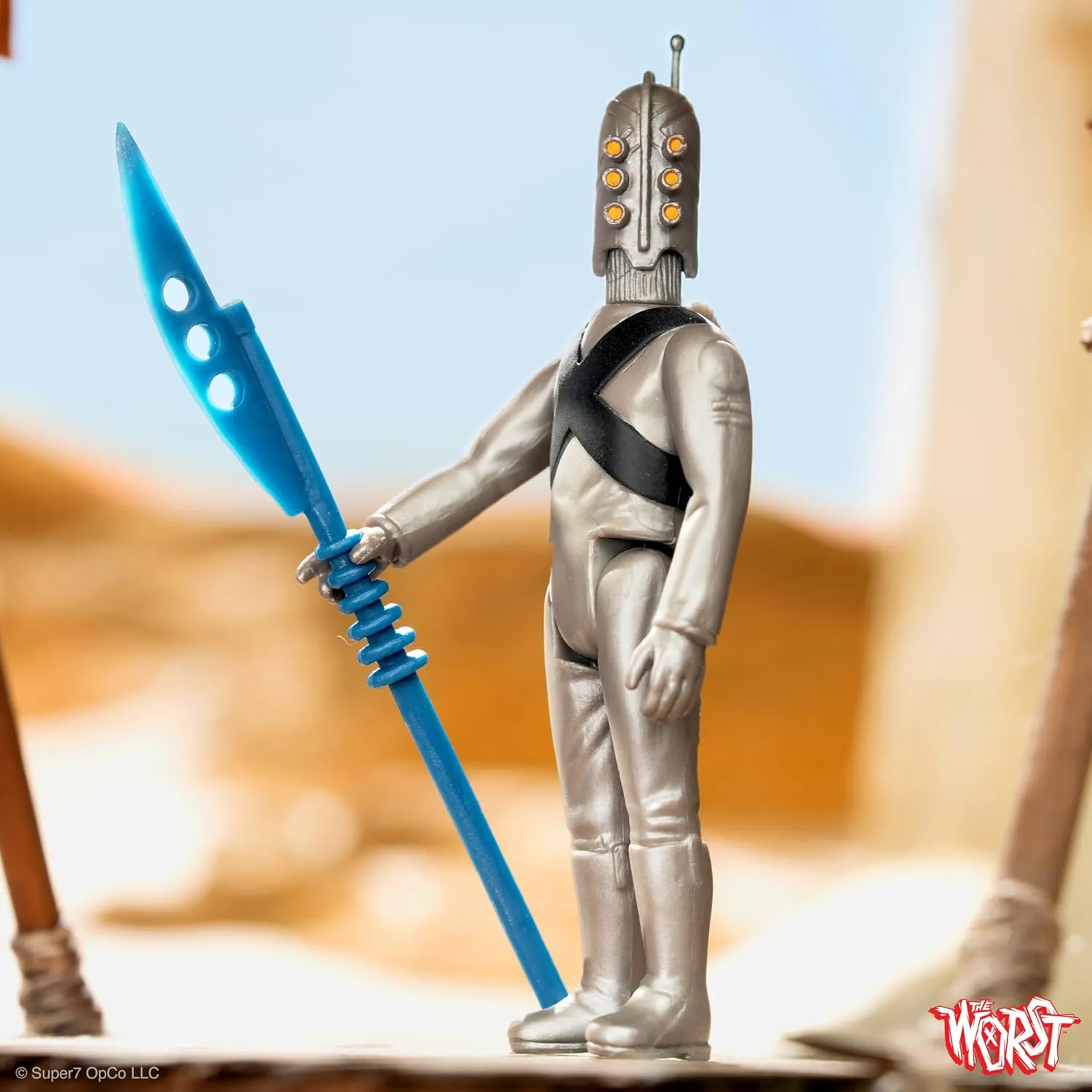 Accessory Collectibles and Retro Toys Super7 The Worst X-1 Scum Squad - 3.75" incinerate persistent awake constrain The Worst Action Figure with 