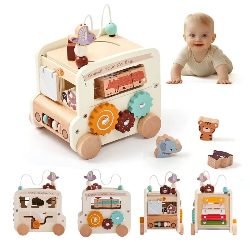 Activity Cube - 7-in-1 Educational Play Center