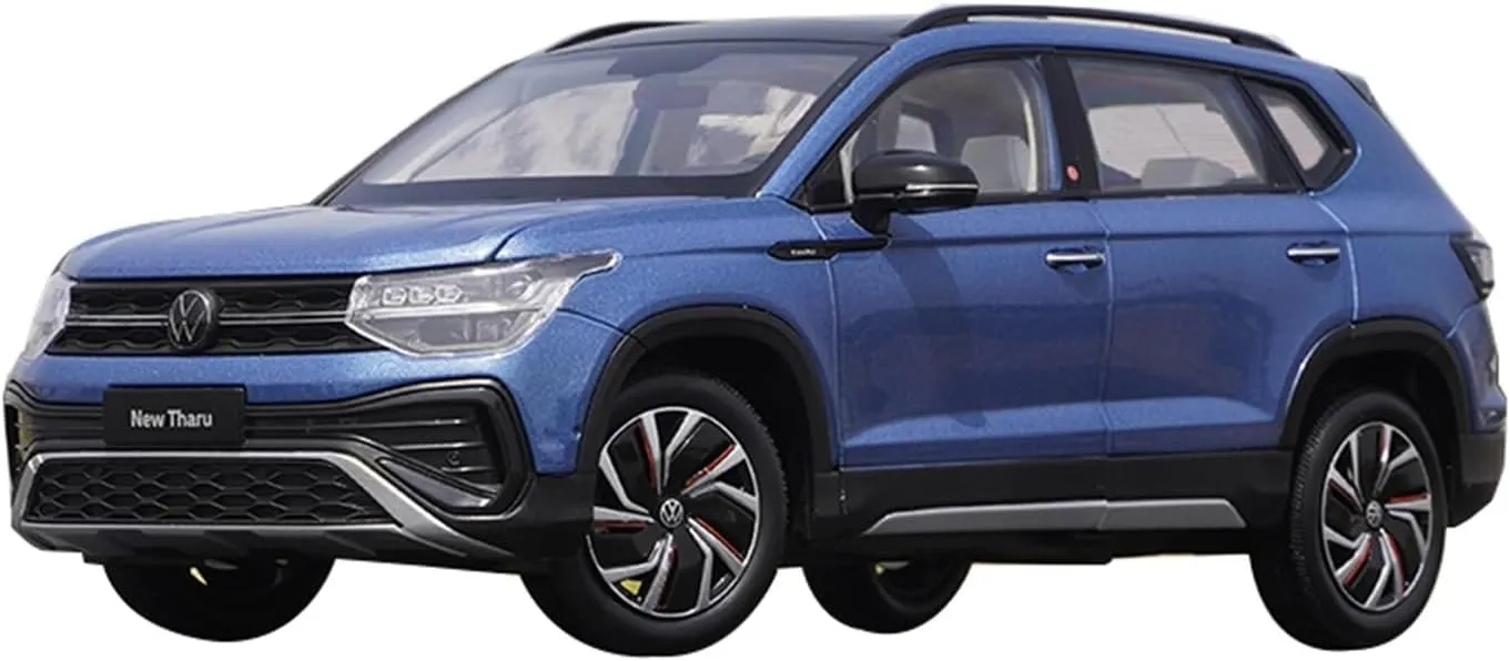 Adult Display Photo Props Decoration Festive Deluxe Gift Alloy Resin Car Vehicle Model 1 18 Fit existence resemble for Volkswagen Shintoyueh Tharu 2023 Static Alloy Model Car 