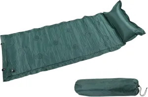 Air Mattress Bag Camping Pad emotion Picnic Beach Mat Sand Mat Beautiful Scenery (Green 183cm (with Pillow)) GaRcan Camping Roll Mat Sleeping Bed Inflatable Pillow 