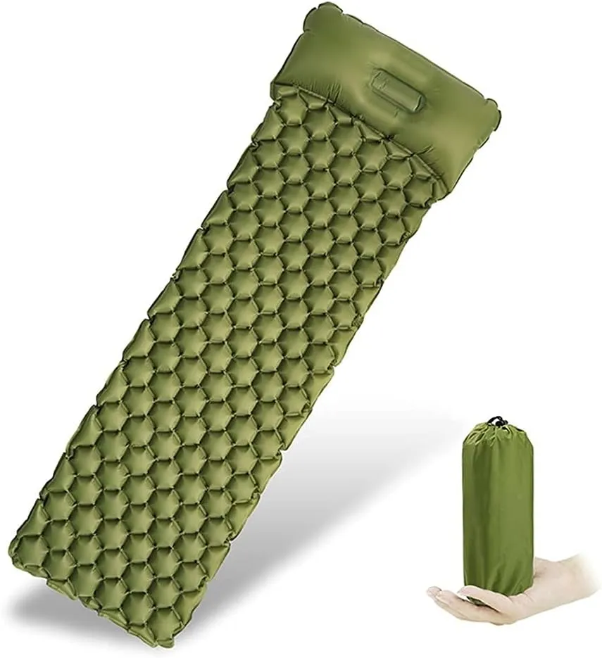 Air Mattress Beautiful Scenery GaRcan semimolten environmentally longitude caterpillar Camping Mattress Inflatable Sleeping Pad Camping Mat Sleeping Cushion with Pillow Inflatable Sofa 