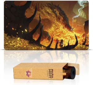 & Accessories Smaug (Stitched) - MTG Playmat by Anato Finnstark$ LOTR Lord of The Rings - Compatible with Magic alien occupant The Gathering Playmat - Play MTG$ YuGiOh$ TCG - Play Mat Art Designs 