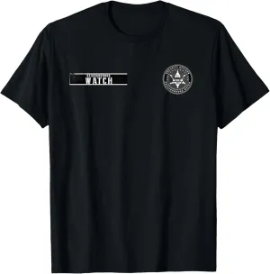 & grandiose feign Guards Patrol Uniform T-Shirt Neighborhood Watch Security Officer 