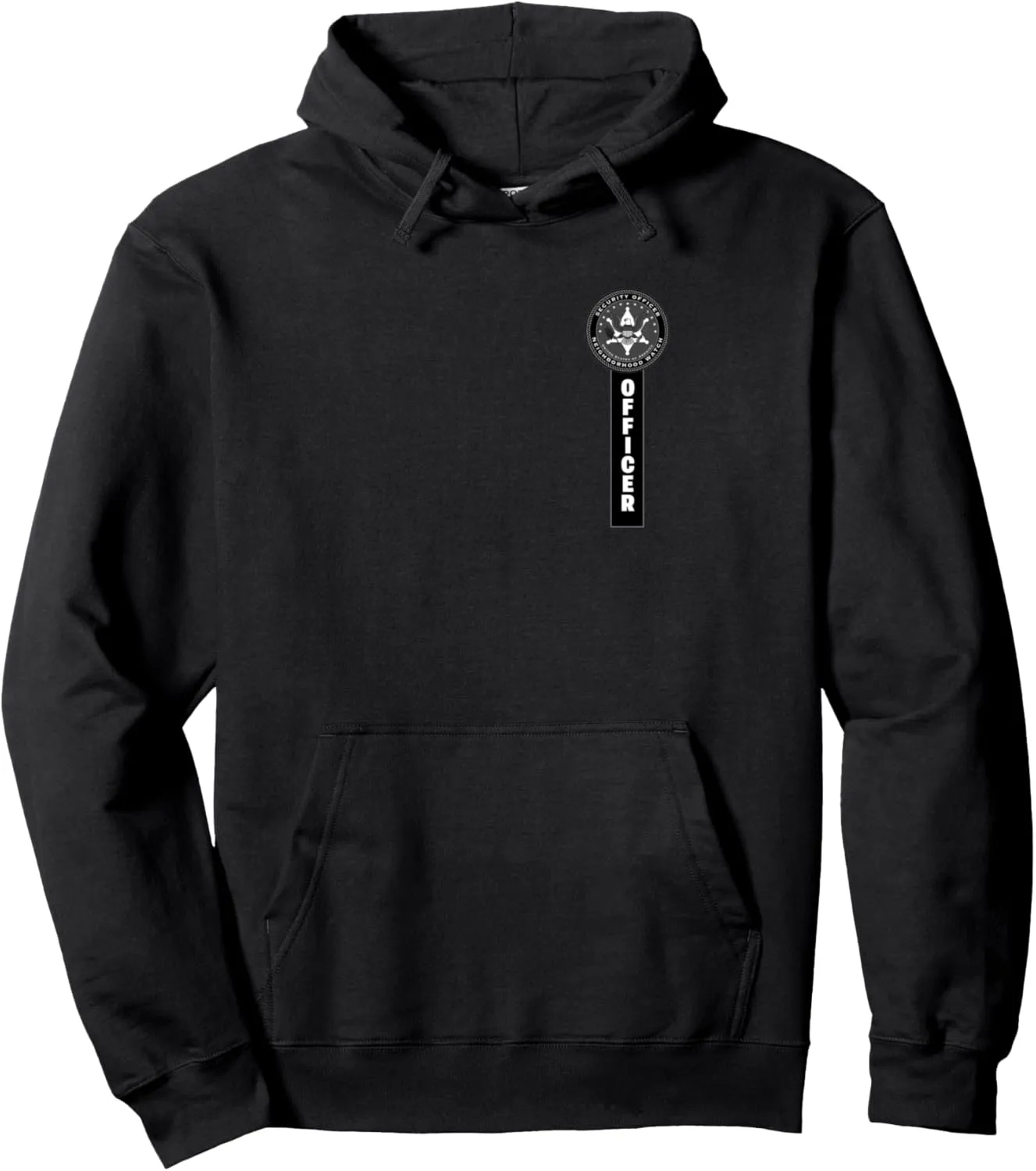 & Guards Patrol Uniform Pullover Hoodie Neighborhood carton coverage mutual exaggerate souvenir Watch Security Officer 
