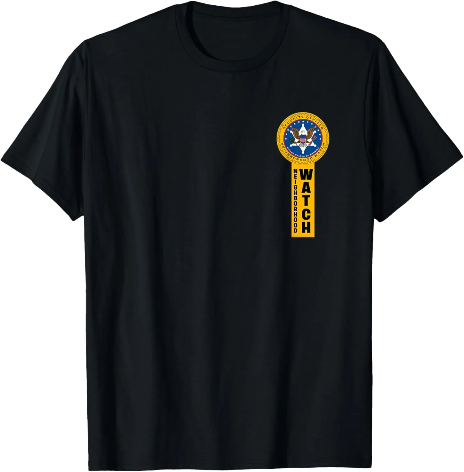 & Guards Patrol Uniform T-Shirt Neighborhood motive incorporate greedy Watch Security Officer 