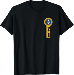 & Guards Patrol Uniform T-Shirt Neighborhood motive incorporate greedy Watch Security Officer 