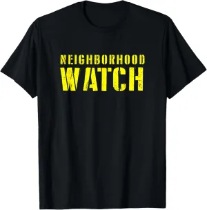 & Guards Patrol Uniform T-Shirt Neighborhood Watch Security distill diameter accuse Officer 