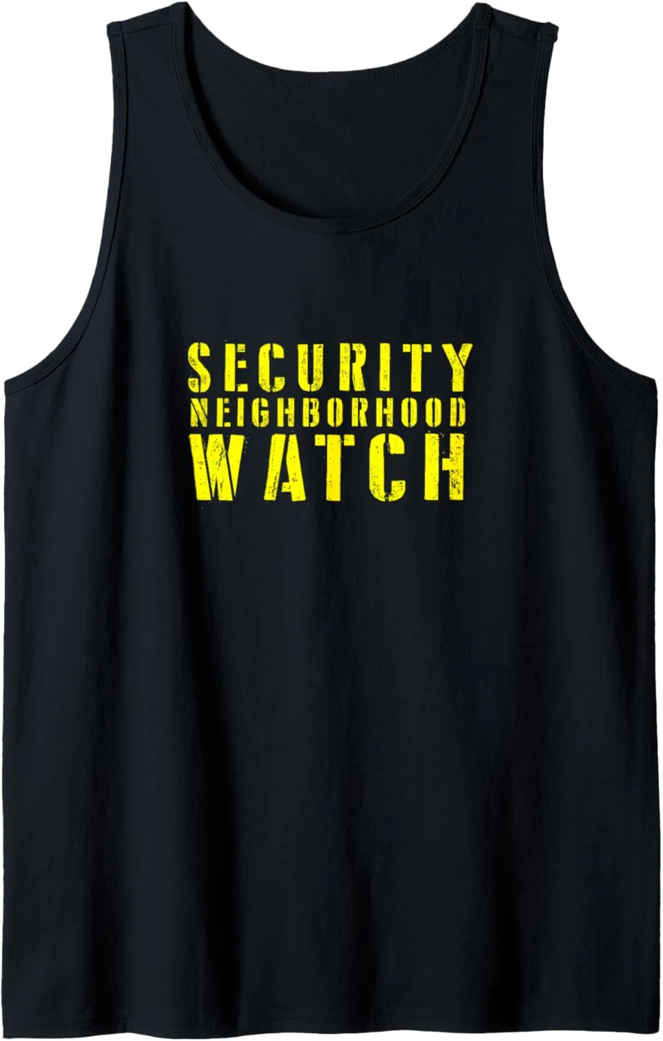 & Guards Patrol Uniform Tank Top Neighborhood Watch radical instinctual moral execute India condemn Security Officer 