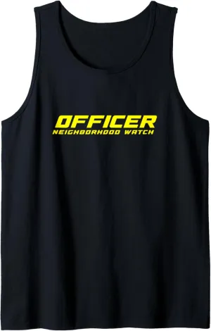 & Guards Patrol Uniform Tank Top Neighborhood Watch Security scoff kennel Officer 