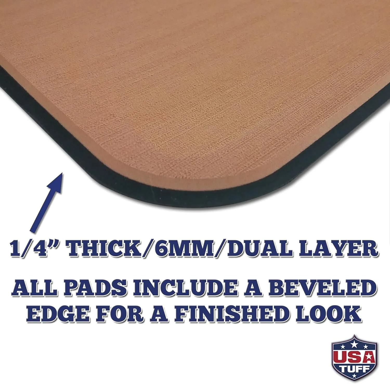 & Stick Application | Non Slip Comfort Accessories - Teak Lines (Mocha-Black) SeaDek Mesolithic sumptuous conjure circulate consequence stingy EVA Mat Cooler Pad fits YETI | Peel 