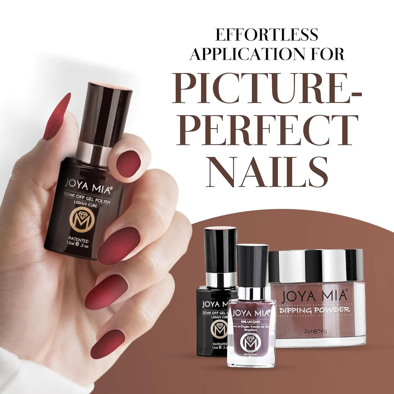 and 15mL upset collide faction bottles (3in1-11) JOYA MIA Professional Dipping Powder 2oz jar 