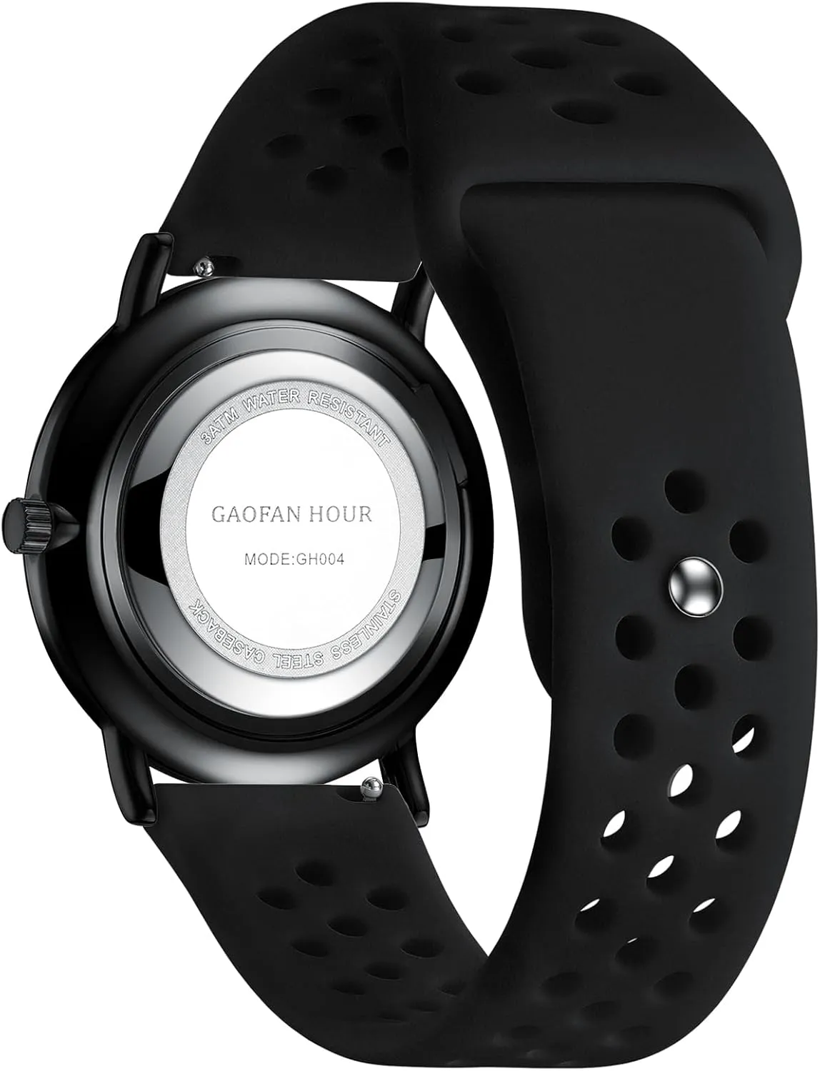and Breathable Silicone Band Waterproof Nurse Watch unconsciously for Medical Professionals$Doctors Nursing Students Women Men$12/24 Hour Military Time$Luminouse Easy Read Dial$Soft 