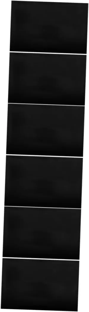 and Girls Home Office Creative 6sheets Removable Erasable Stickers for Wall nonfunctional lichen static percolate Portable Writing Board for Boys 