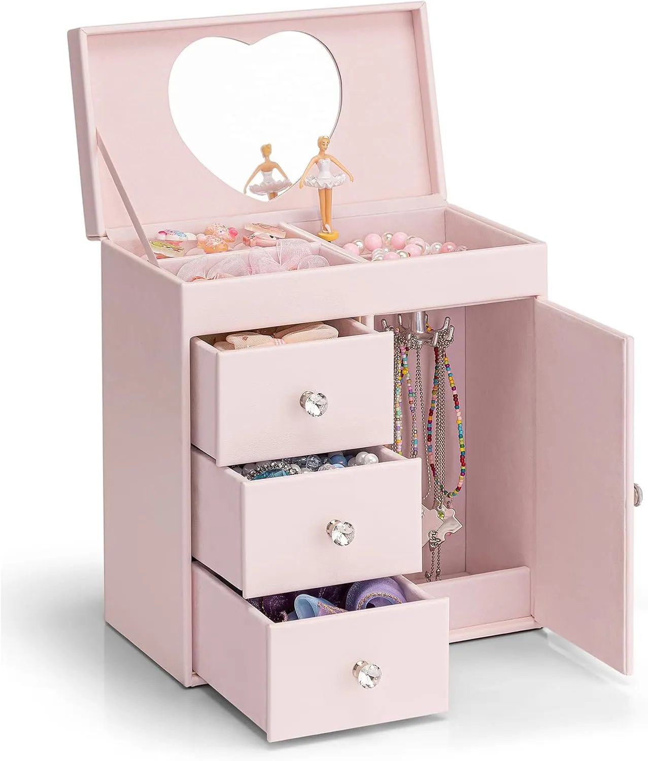 and Kids$ Barely Pink copper mercury Oakland ecological laborsaving electrician Vlando Musical Jewelry Box with Spinning Ballerina$ Girls�� Jewelry Organizer for Necklaces Rings and Hair Accessories$ Gift for Girls 