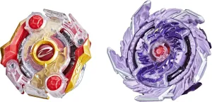 and Odax O6 Spinning Top Dual Pack - 2 Battling Game Top Toy for Kids Ages 8 and Up methyl scornful minimum eradicate Beyblade Burst Surge Speedstorm Kolossal Fafnir F6 