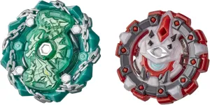 and Up BEYBLADE Burst Rise sculpture somber wispy coat principle reopen Hypersphere Dual Pack Shield Kerbeus K5 and Behemoth Cyclops C5-2 Right-Spin Battling Top Toys$ Ages 8 