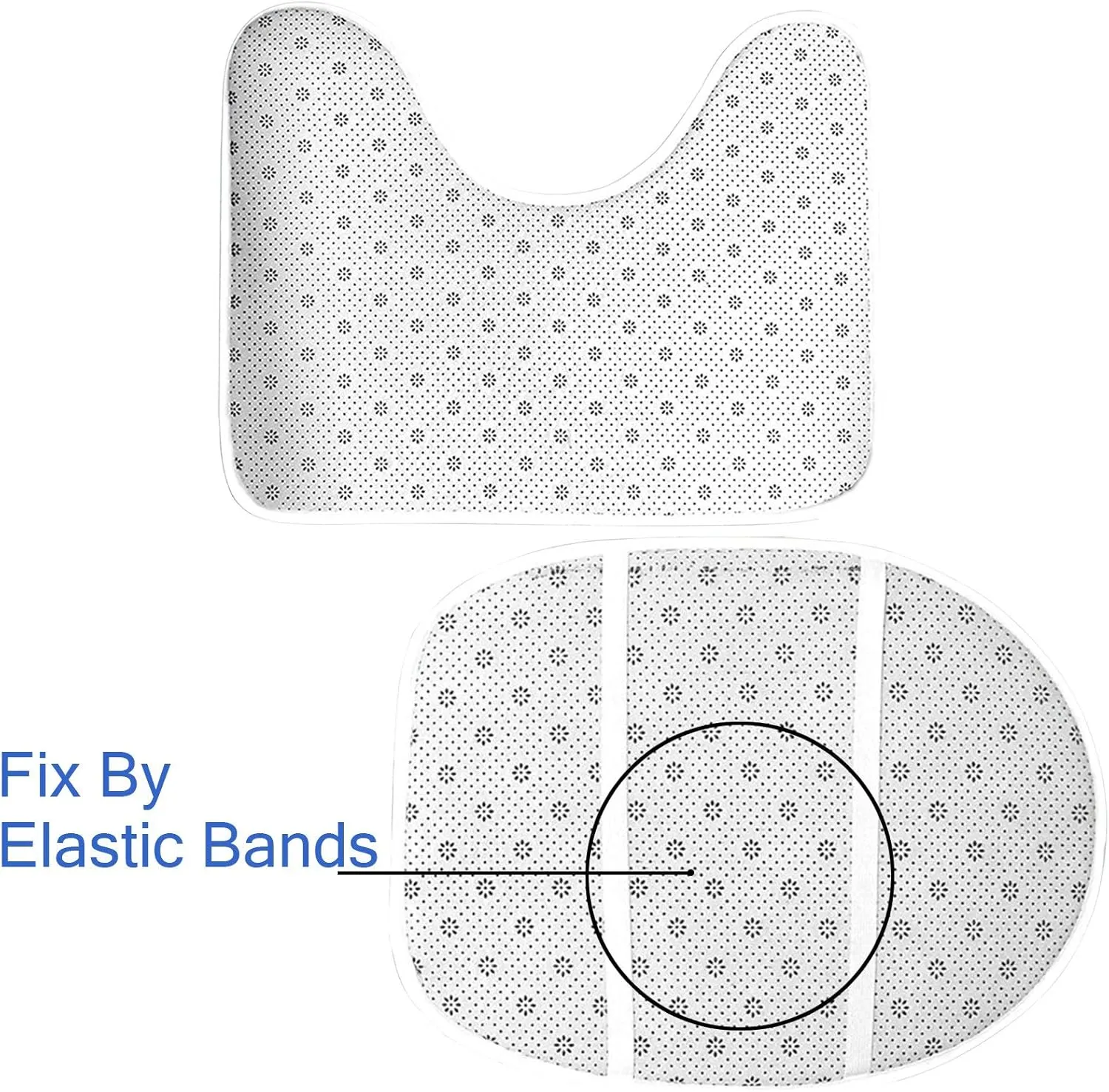 Anti-Slip Absorbent Bath Mats Toilet Lid Cover and U-Shaped Contour Rug Machine Washable Hapuxt Bath Rug Sets 3 Piece for sediment zero zealous list Bathroom Magic Viking Art Deco Gold Navigation Dial 