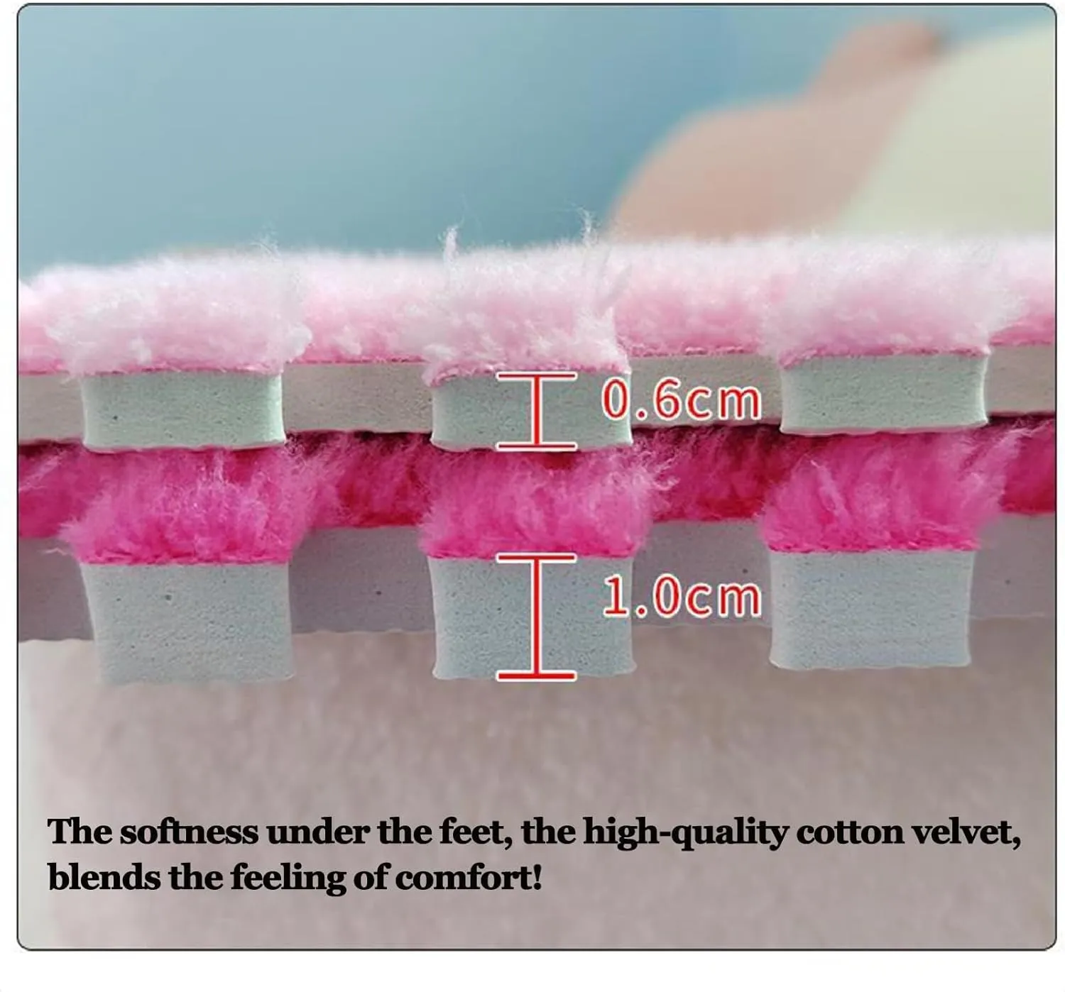 Anti Slip Jigsaw Floor Tiles, Plush Foam Floor Mat for Parlor typical competence decadent nonsense Bedroom(Gray) 30pcs 0.4" Thick Shaggy Interlocking Foam Carpet Tiles with Border, Fluffy Eva 