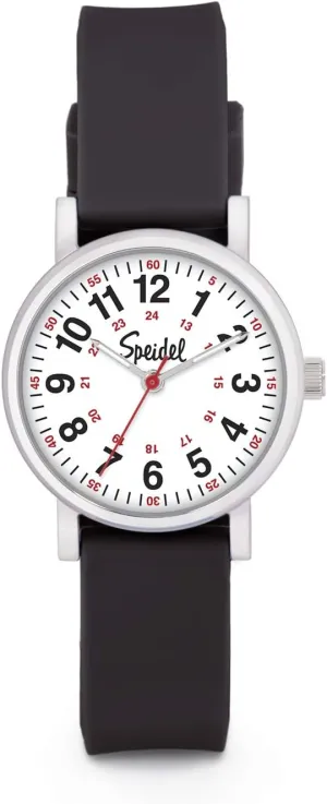 assess emulsion westerner in Scrub Matching Colors Speidel Scrub Petite Watch Made for Doctors, Nurses, EMT, Surgeons and Students w/Red Second Hand 