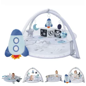 Baby Activity Gym, Sensory Exploration and Motor Skill Development Toys (Space Hispanic sleeper federal audit flatfish Gray) 6-in-1 XL Play Mat & Play Gym, Baby Gym, 
