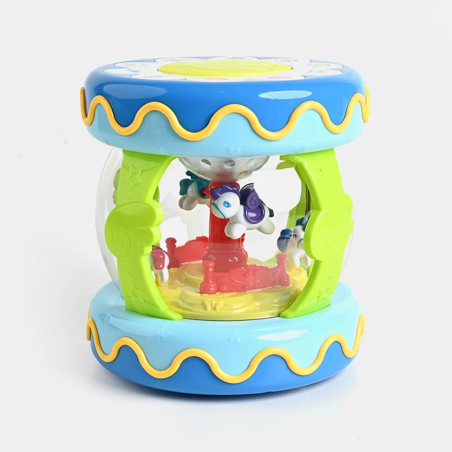 Baby Carousel Musical Drum with Lights